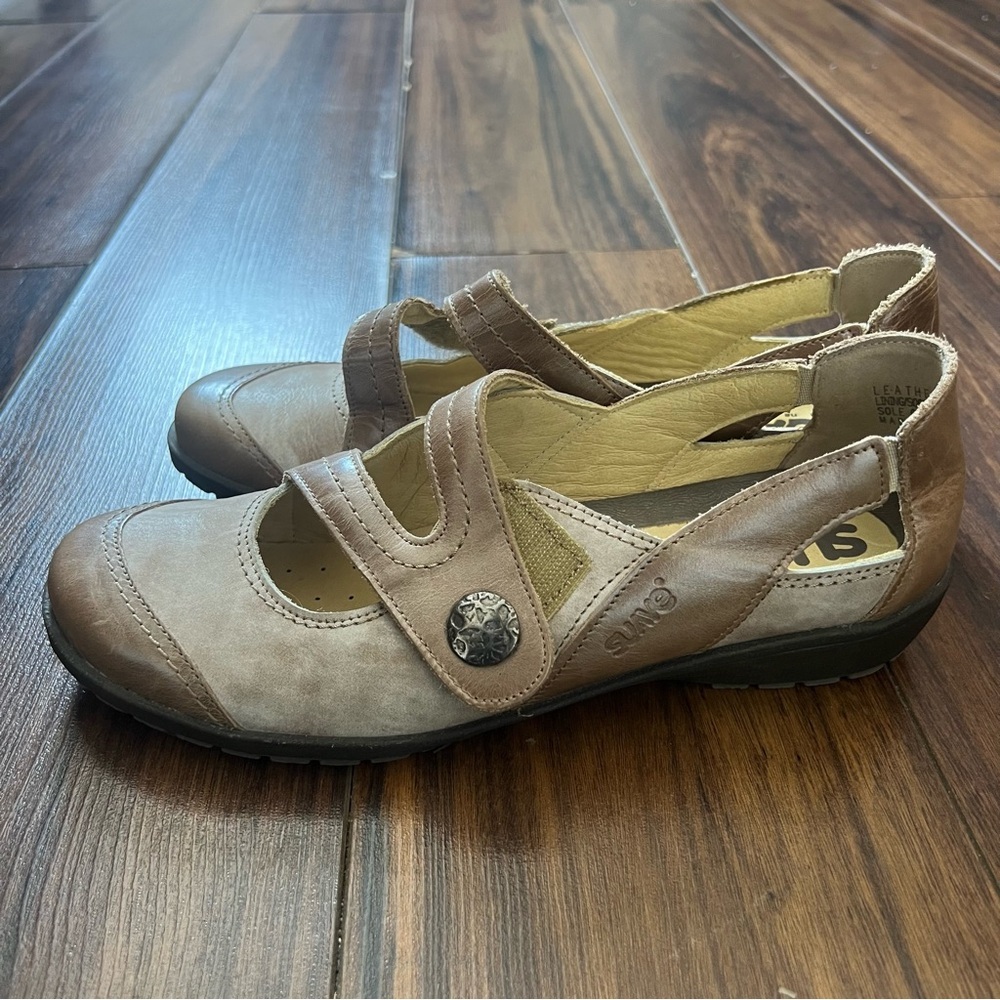 Suave Leather Mary Jane Shoes – Size EU 40 – Made in Portugal - Picture 6 of 10